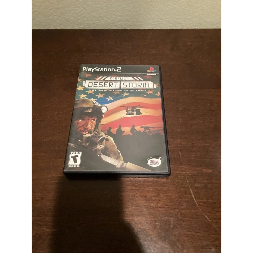 Conflict: Desert Storm (Sony PlayStation 2, 2002) Tested/Working